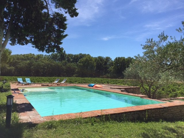 Gîtes de mas caron-泳池