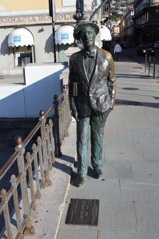 Statua di James Joyce-的里雅斯特必去景点