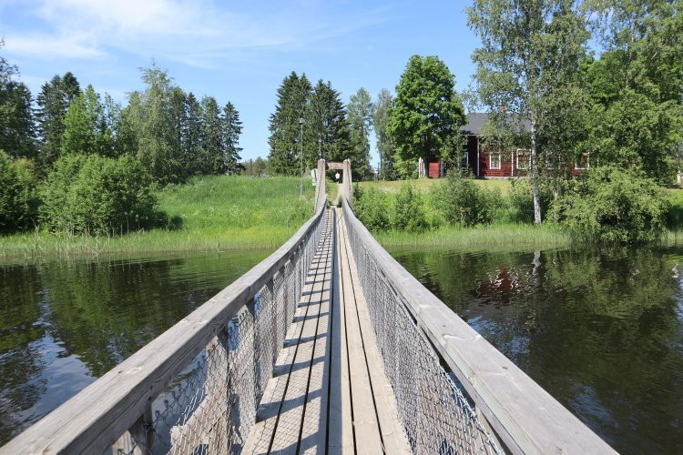 Jokiranta and Suspension Bridge-Hartola必去景点
