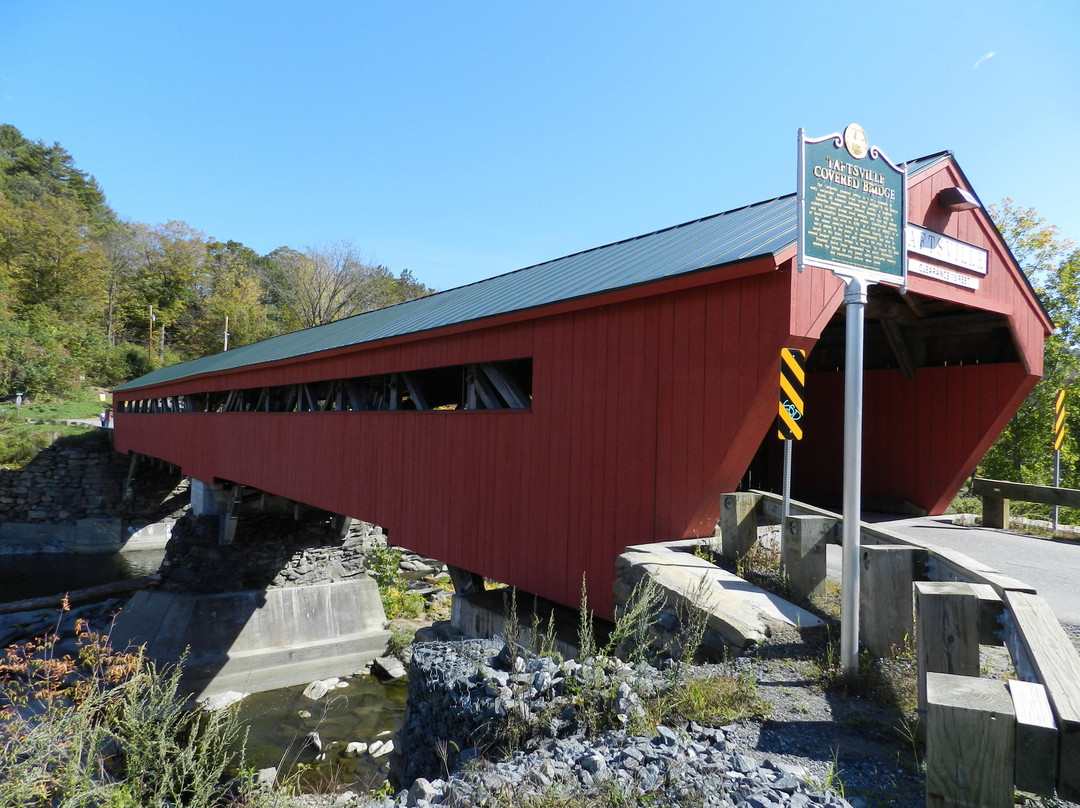 Taftsville Covered Bridge-伍德斯托克必去景点