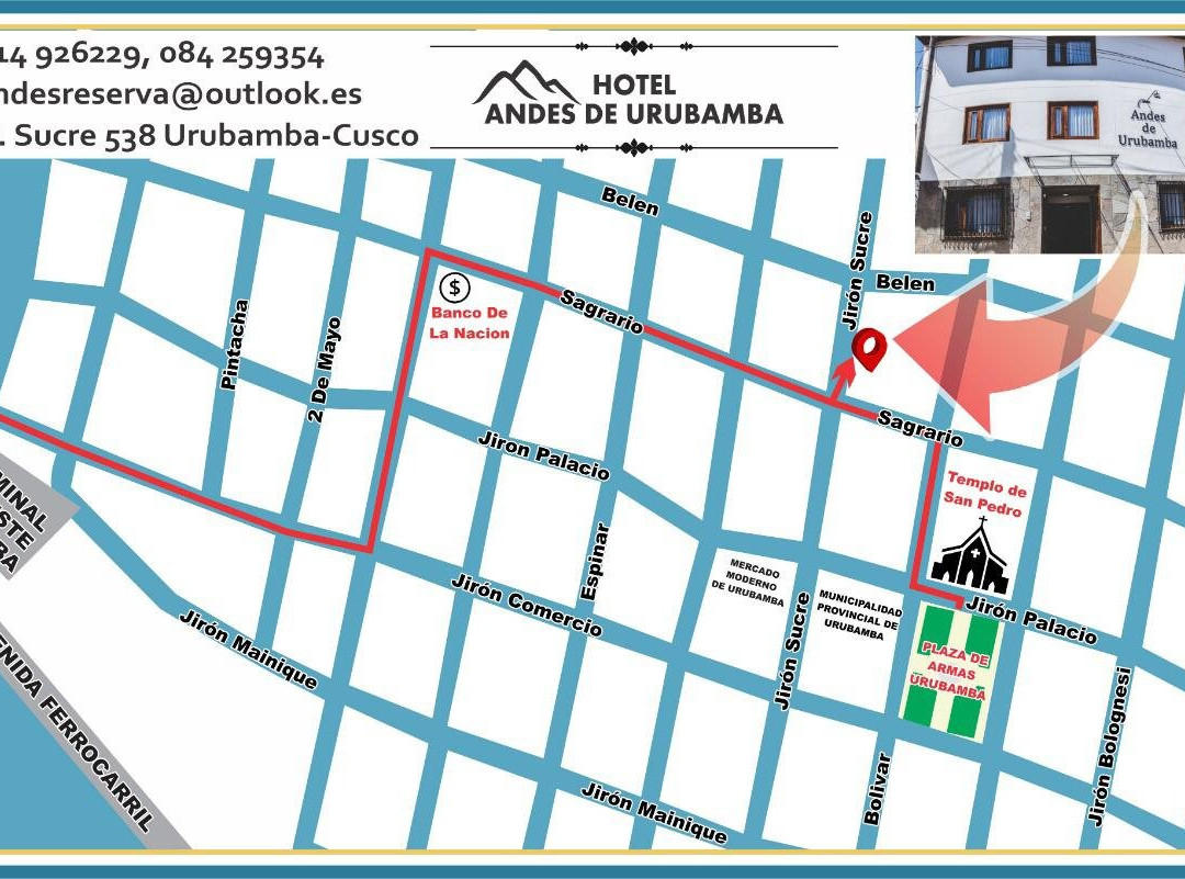 Hotel Andes de Urubamba主图