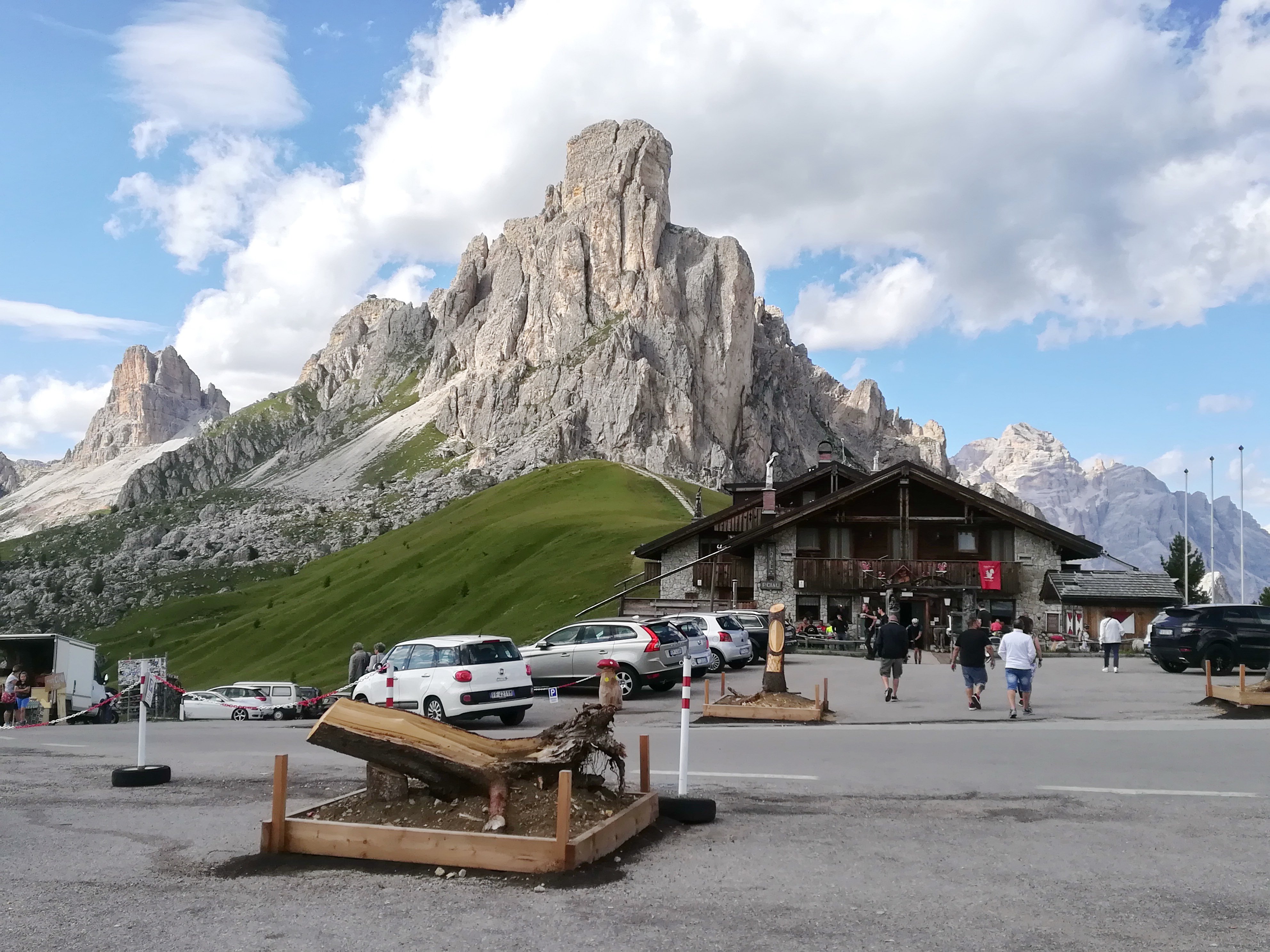 Hotel Ristorante Passo Giau-浴室