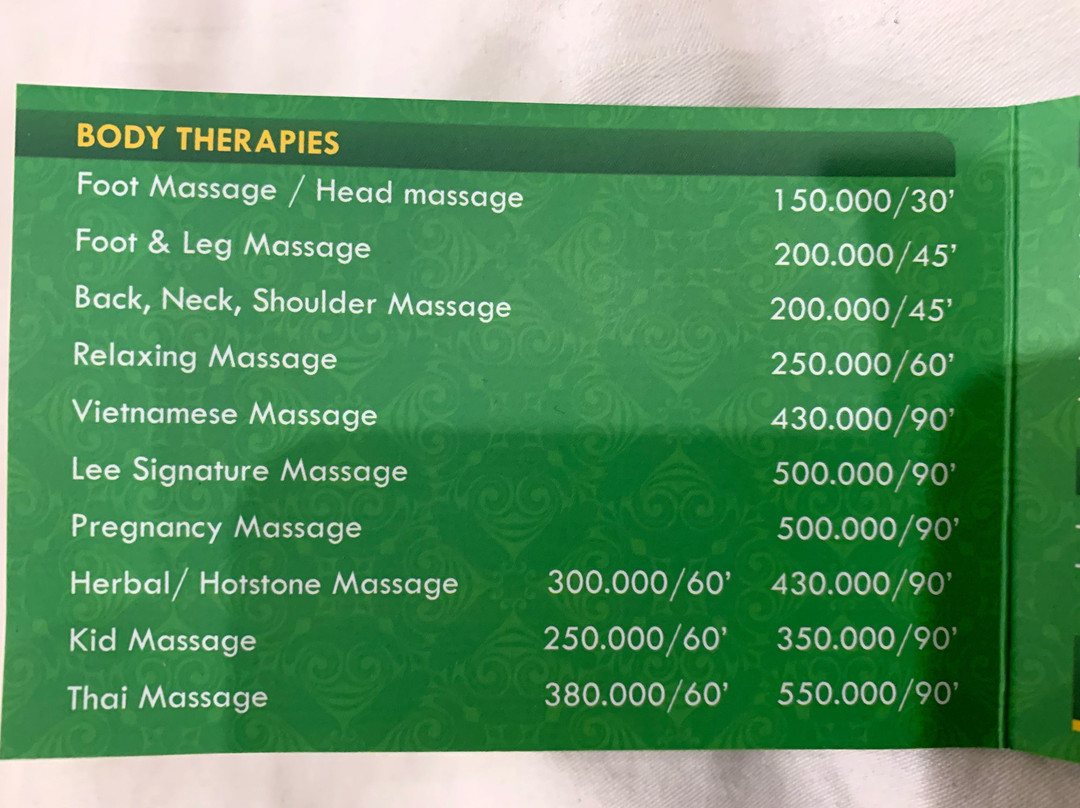 Ngan Lee Spa Hoi An-会安必去景点