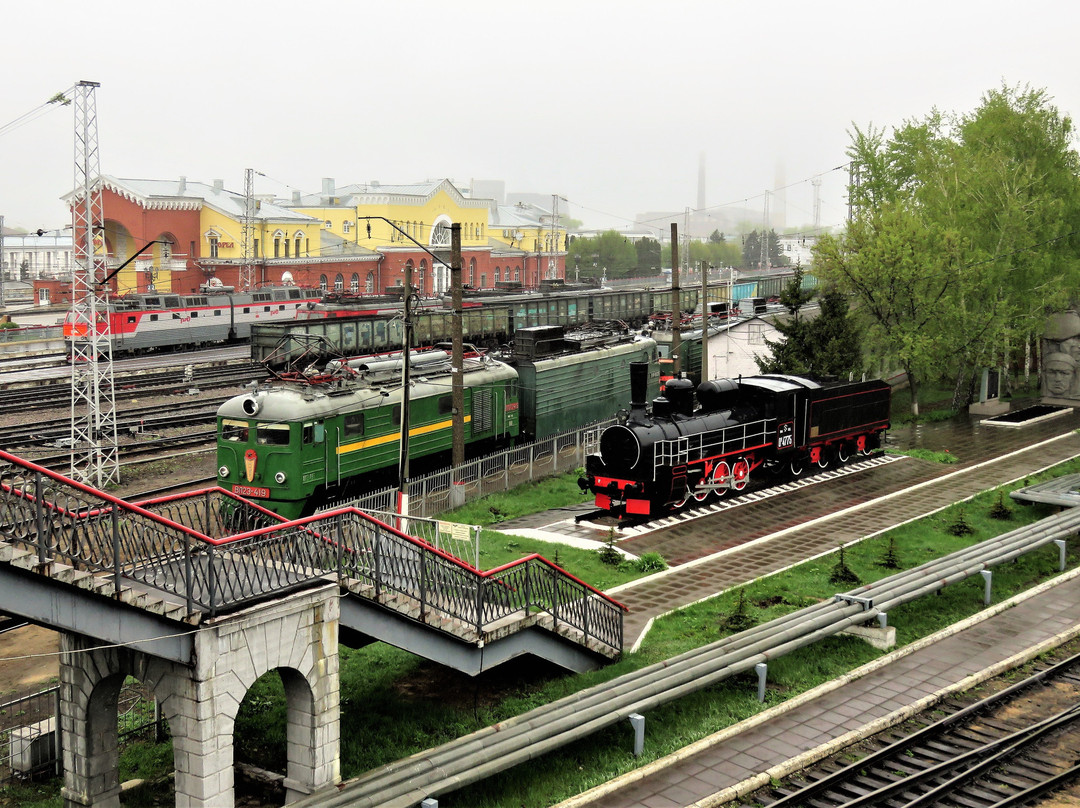 Locomotive-Monument to the 120th Anniversary of Locomotive Depot景点图片