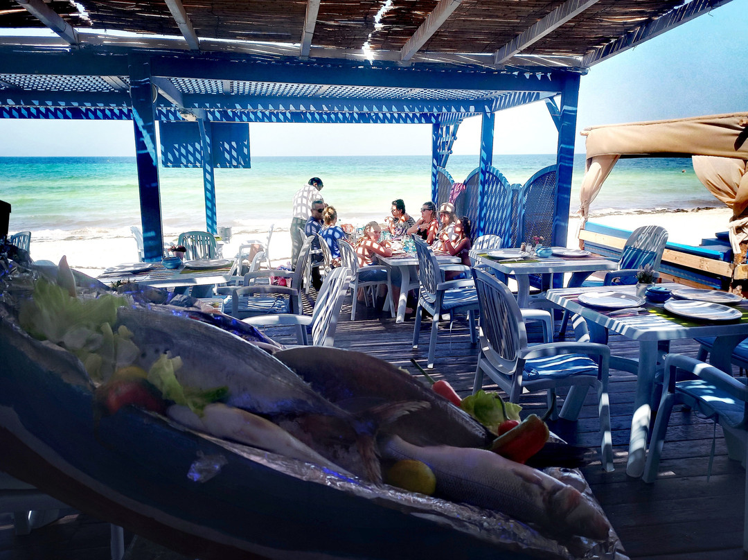 Playa Sidi Mehrez餐馆和美食-La Mer A Dar El Bhar