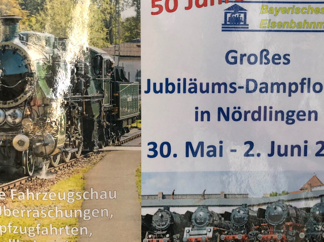 Bavarian Railway Museum-讷德林根必去景点