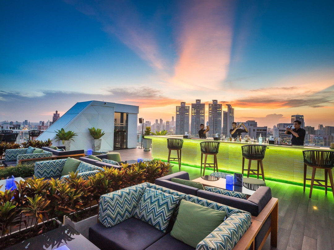 Vanilla Sky Rooftop Bar-曼谷必去景点