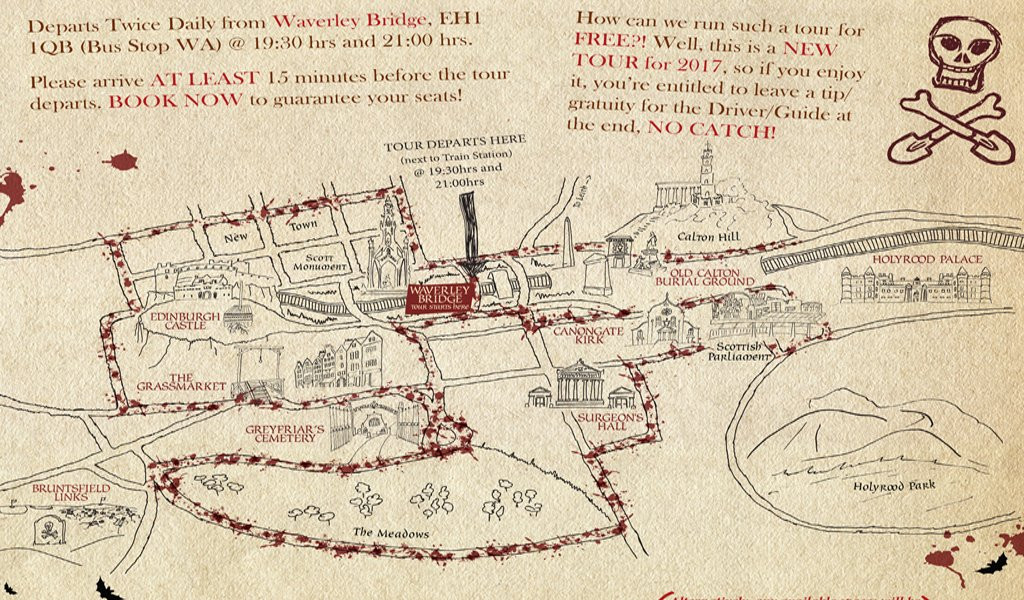 Haunted History Bus-爱丁堡必去景点