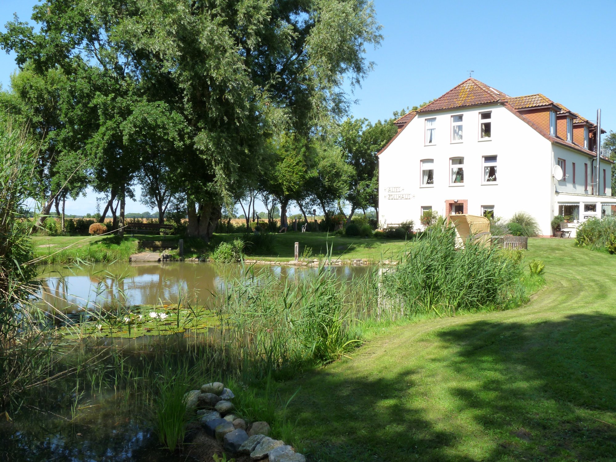 Pension Altes Zollhaus-浴室