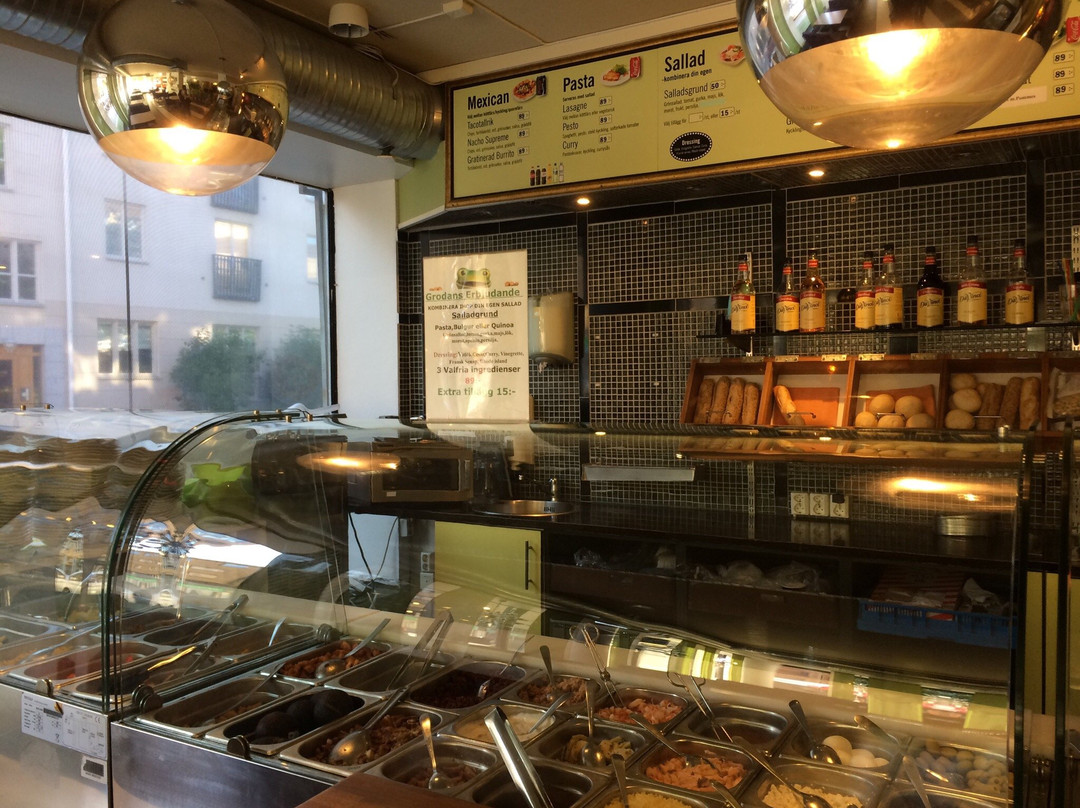 Glanshammar餐馆和美食-Grona Grodan Coffehouse