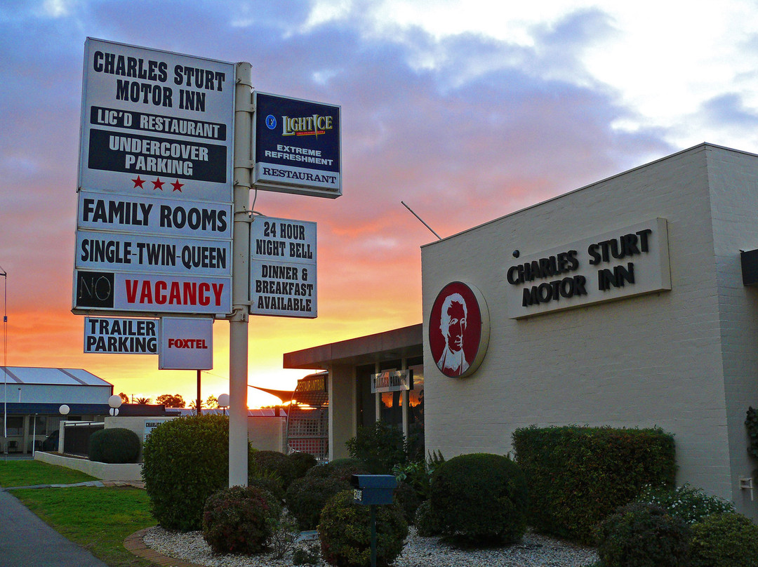 Tallimba酒店住宿-Charles Sturt Motor Inn
