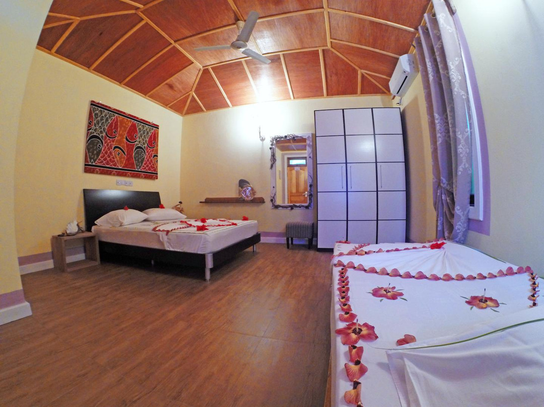 Maldive Due Palme