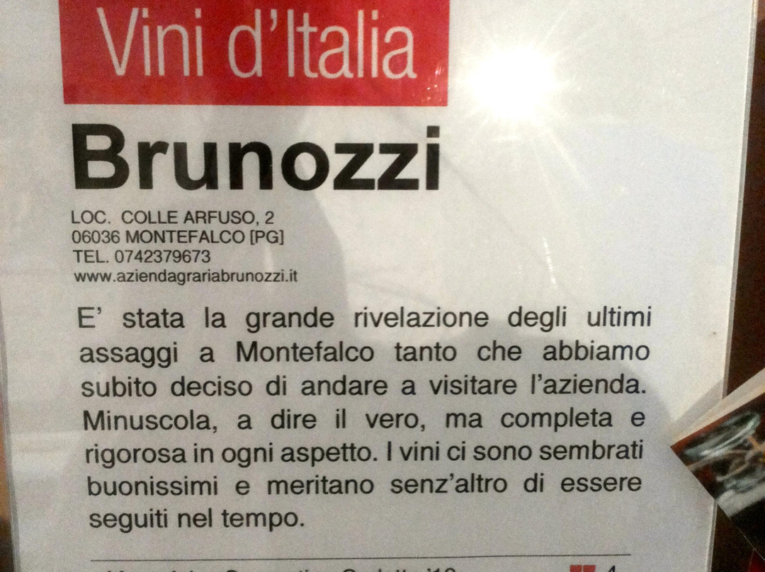 Azienda Agraria Brunozzi-Montefalco必去景点