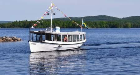 Tour boat Klacken-Bromolla必去景点