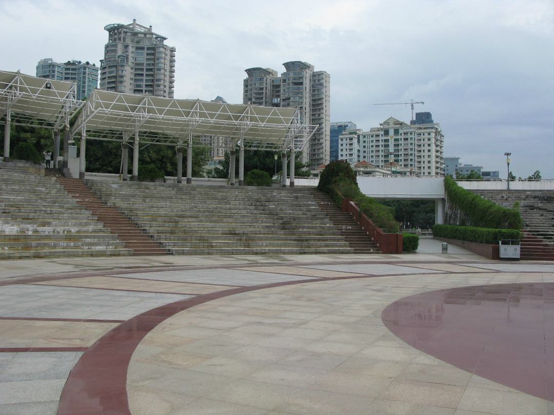 厦门白鹭洲公园景点图片