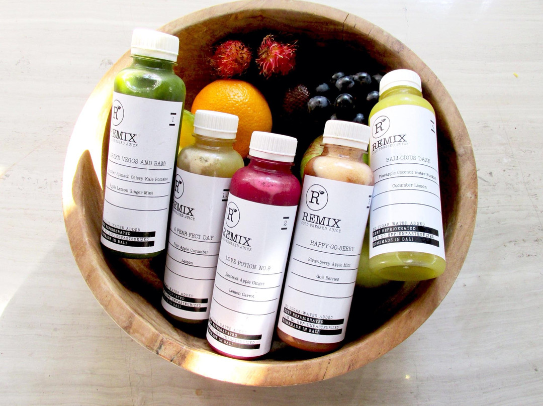 Padangsambian餐馆和美食-Remix Juice Bali