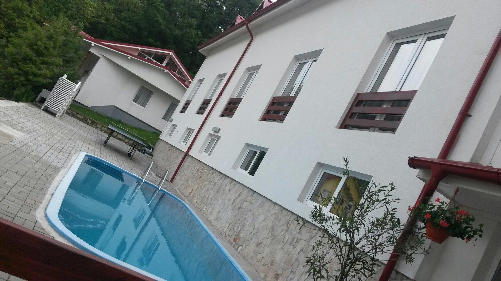 Pension Domnitei-浴室