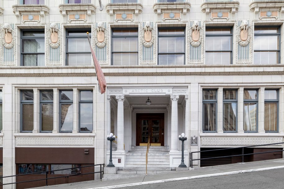 希尔顿逸林西雅图市区北极俱乐部酒店-浴室