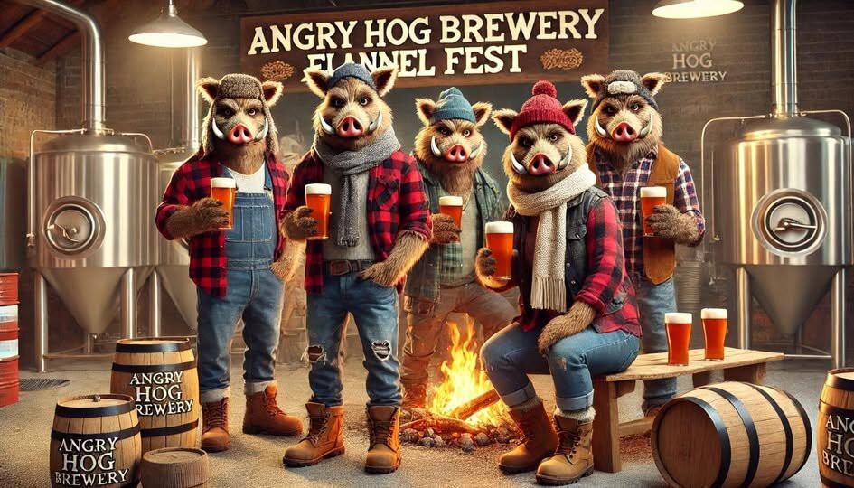 Angry Hog Brewery & Taproom景点图片