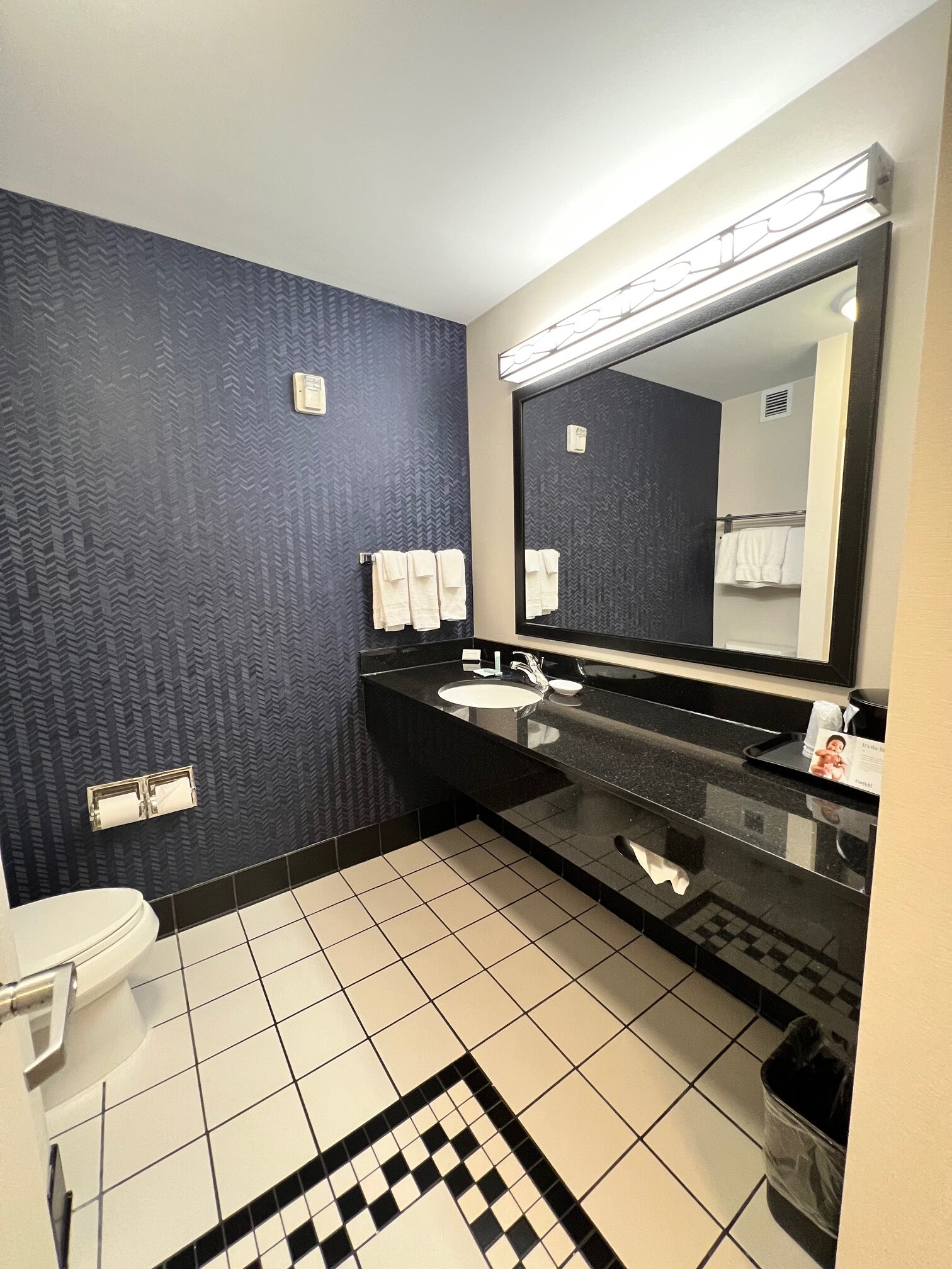 Fairfield Inn & Suites Weirton-浴室