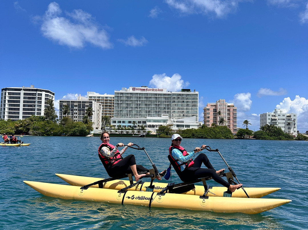 Condado Lagoon Water Bike Tour – Chiliboats-圣胡安必去景点