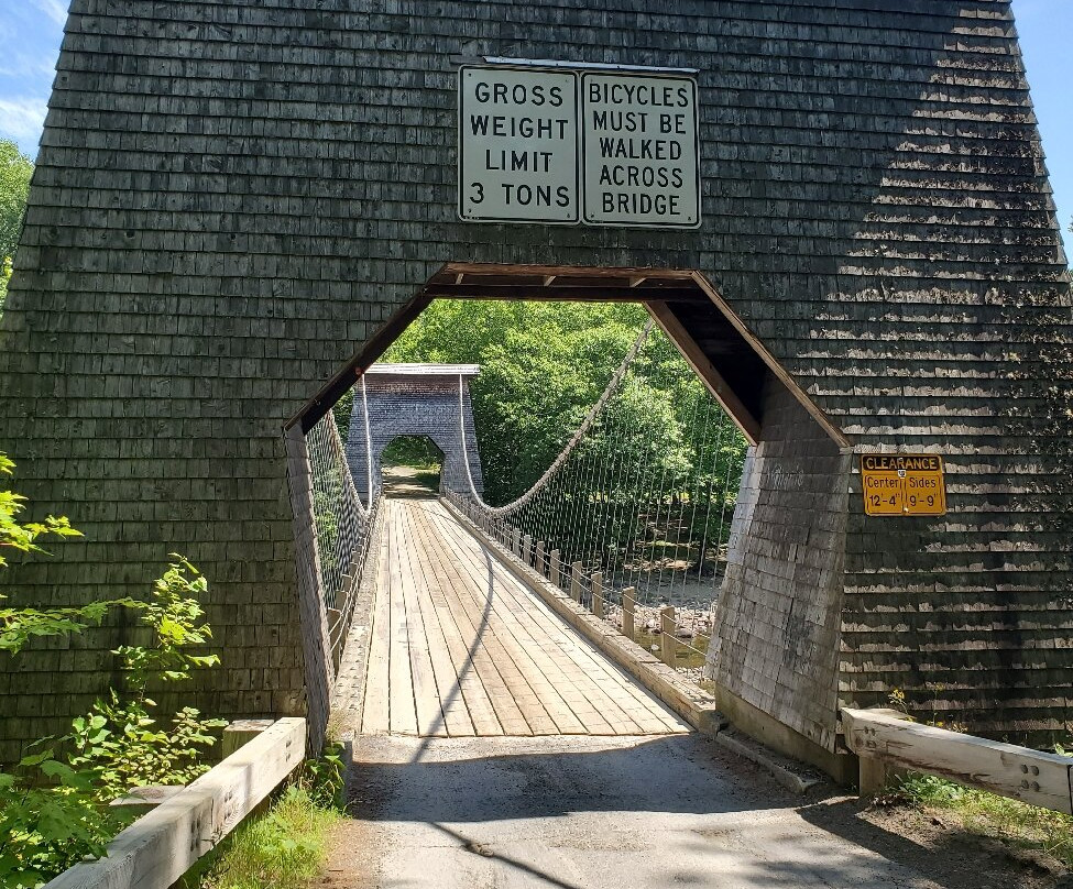 The Wire Bridge-North New Portland必去景点