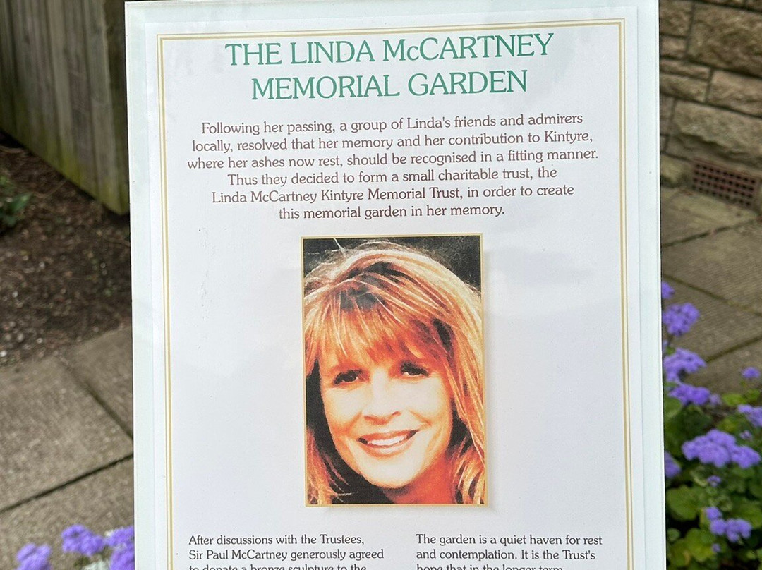 Linda McCartney Memorial Garden-Campbeltown必去景点