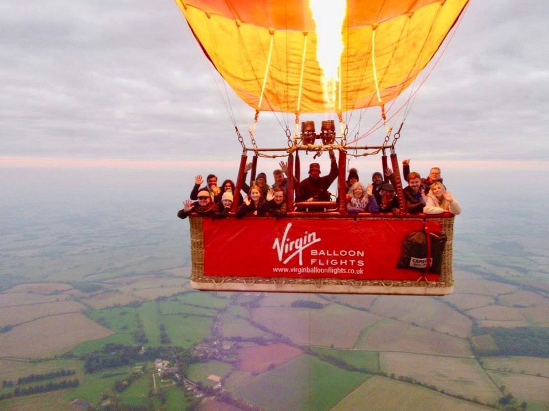 Virgin Balloon Flights - Northampton, Hanging Houghton-北安普敦必去景点