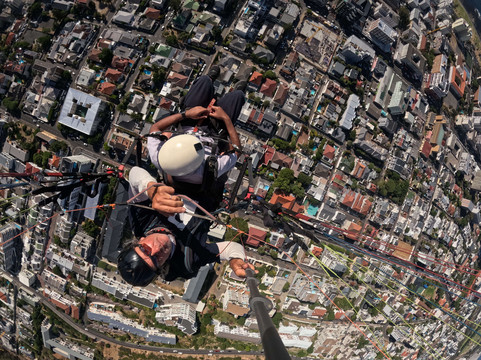 Cape Town Tandem Paragliding-开普敦中心区必去景点