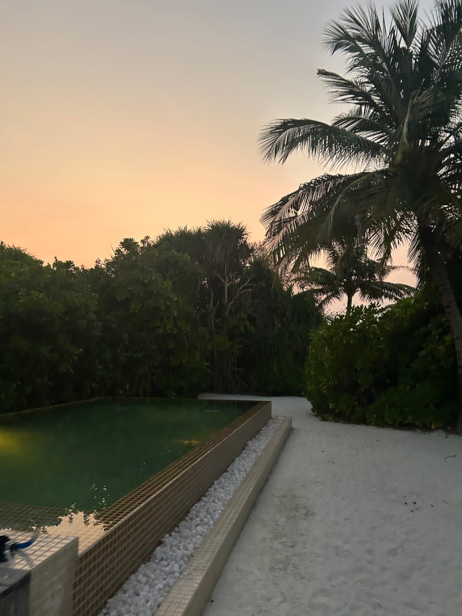 马尔代夫神仙珊瑚岛-泳池