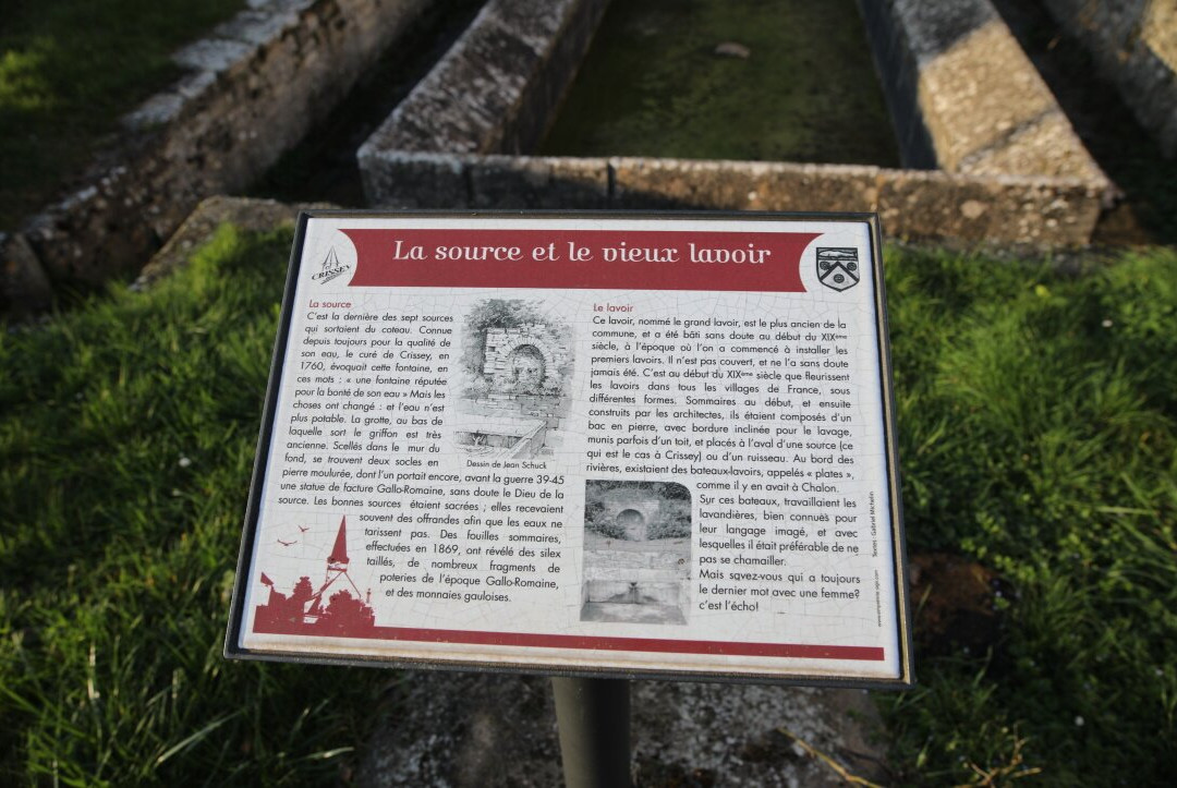 Les bornes du Parcours du patrimoine-Crissey必去景点