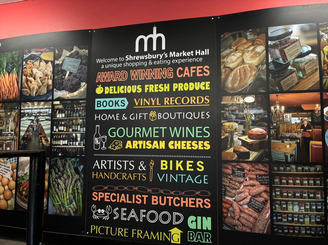 Market Hall Shrewsbury-什鲁斯伯里必去景点