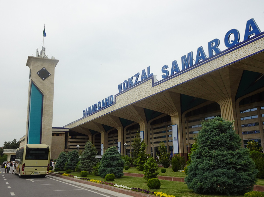 Samarkand Train Station-撒马尔罕必去景点