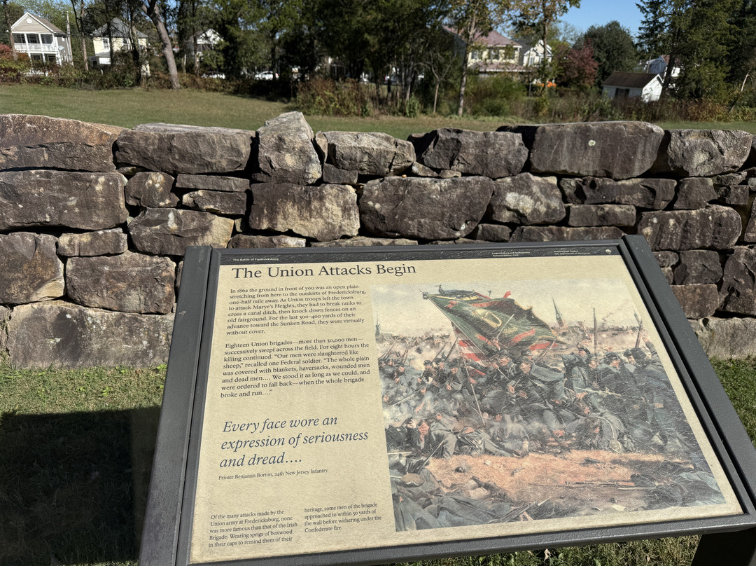 Fredericksburg Battlefield and Visitor Center-弗雷德里克斯堡必去景点