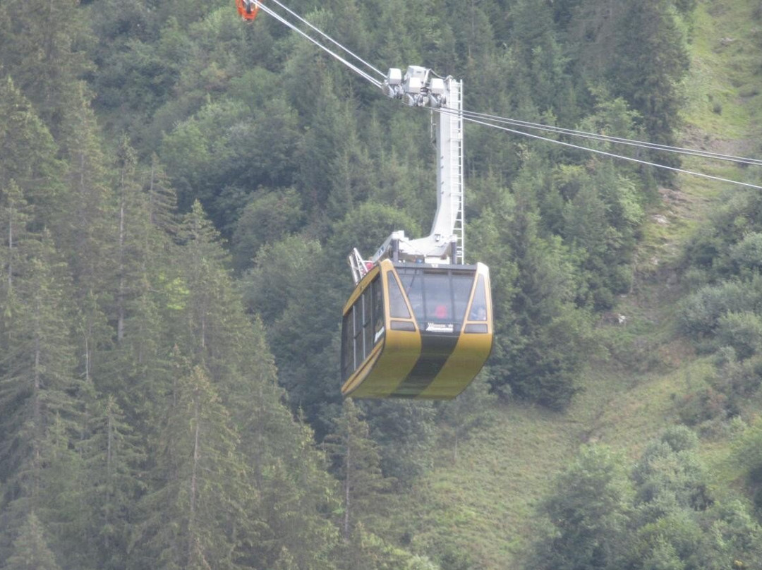 Luftseilbahn Wengen-Männlichen-翁根必去景点