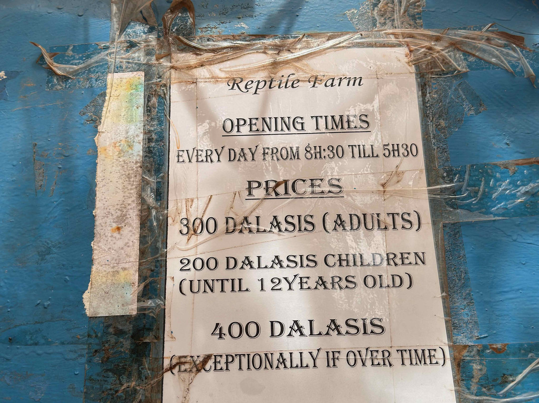The Gambian Reptiles Farm-Kartong必去景点
