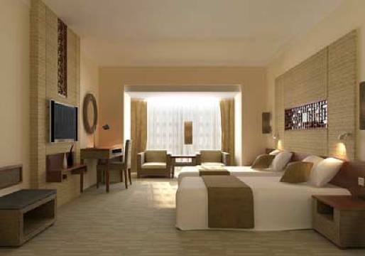 昆明悦朗花园酒店(南亚风情第壹城爱琴海购物公园店)-客卧