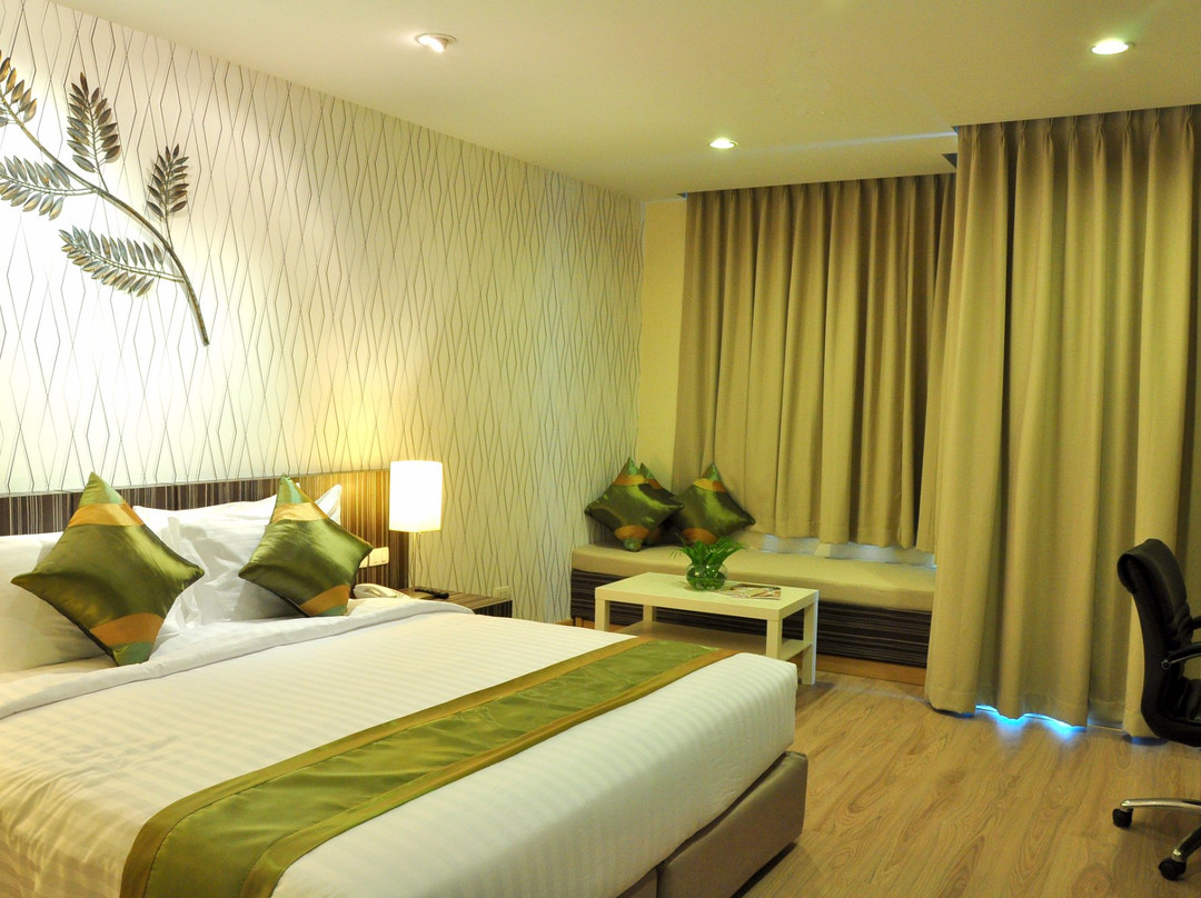 罗勇酒店住宿-罗勇罗望子花园酒店