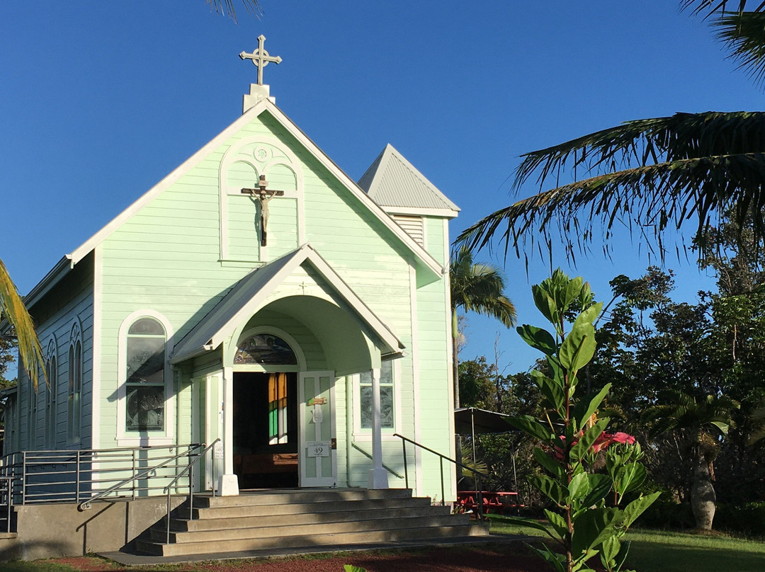 Star of the Sea Painted Church-Kalapana必去景点