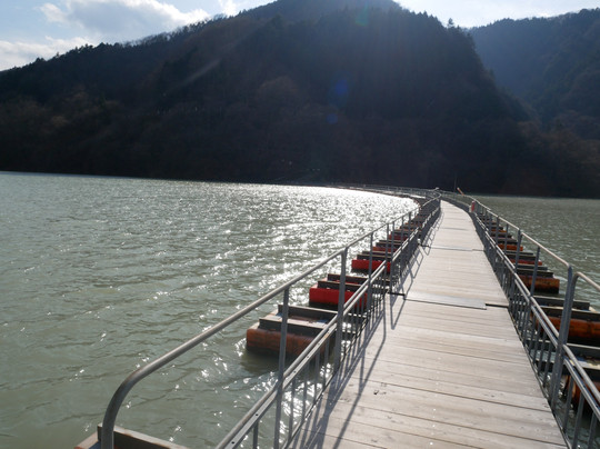 Mugiyama Floating Bridge-奥多摩町必去景点