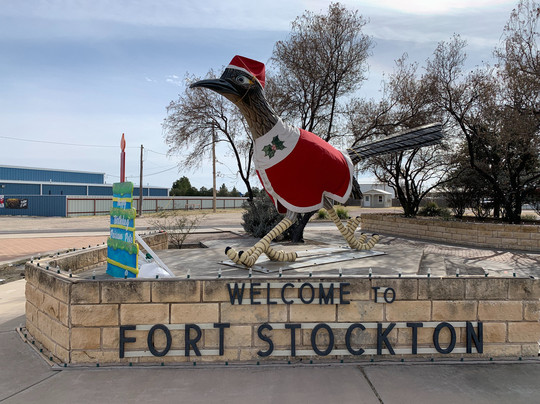 Giant Road Runner-Fort Stockton必去景点