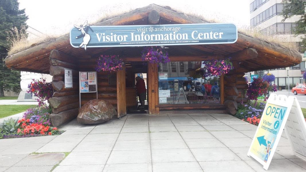 Visit Anchorage Log Cabin Visitor Information Center景点图片