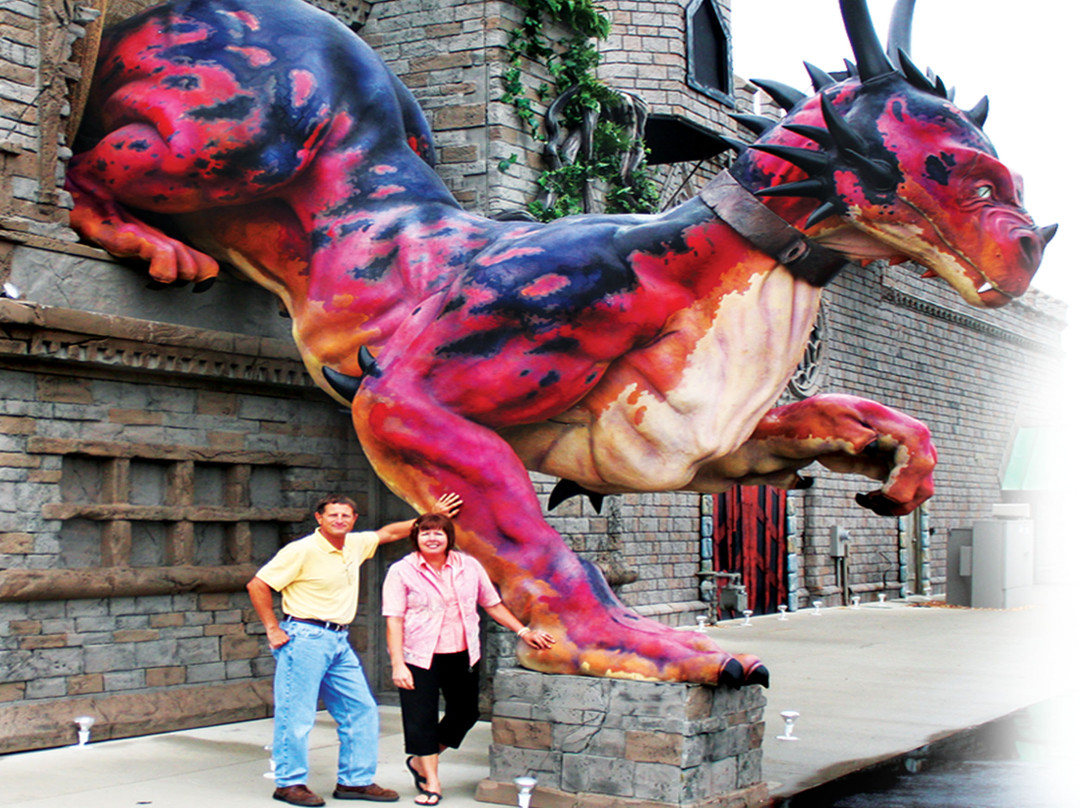 Ghostly Manor Thrill Center-桑达斯基必去景点