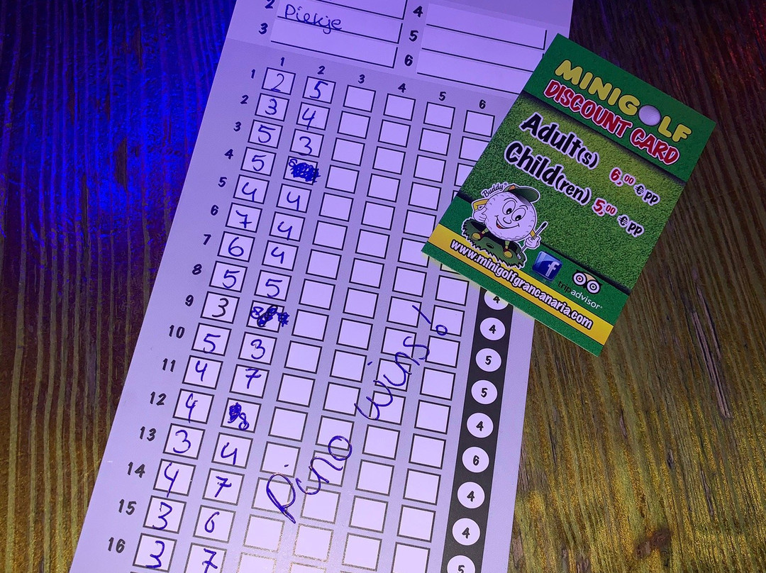 Minigolf Atlantico-英国人海滩必去景点