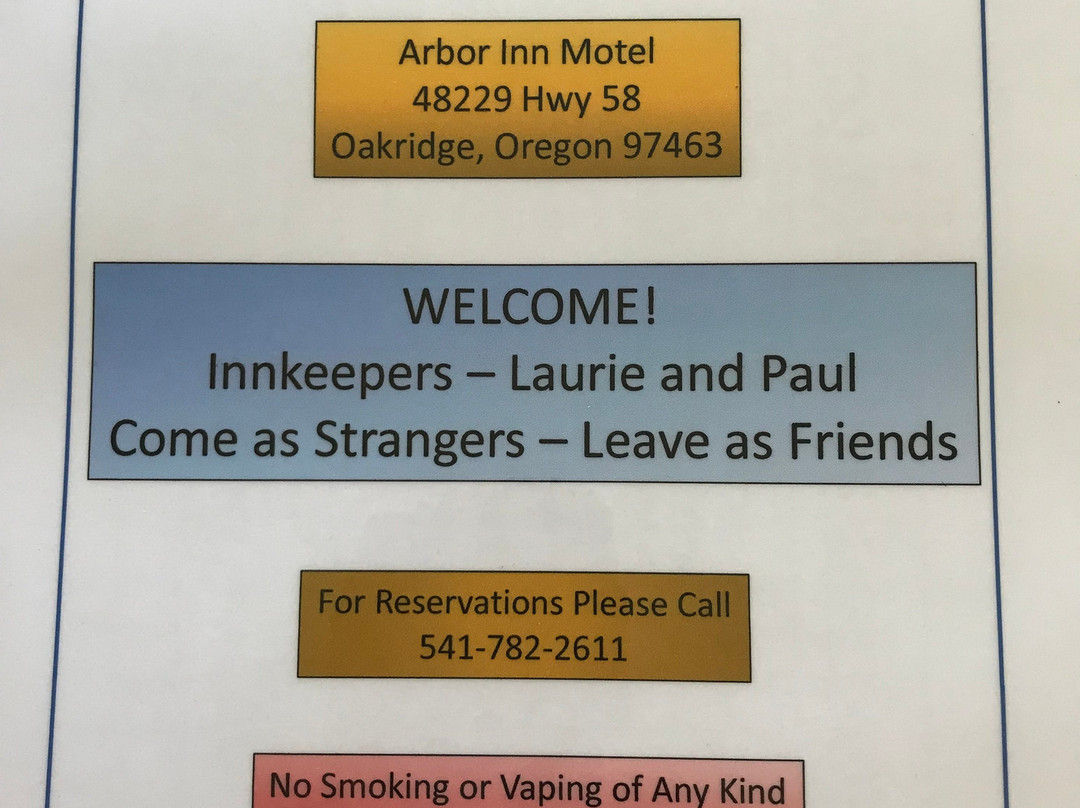 Arbor Inn Motel主图