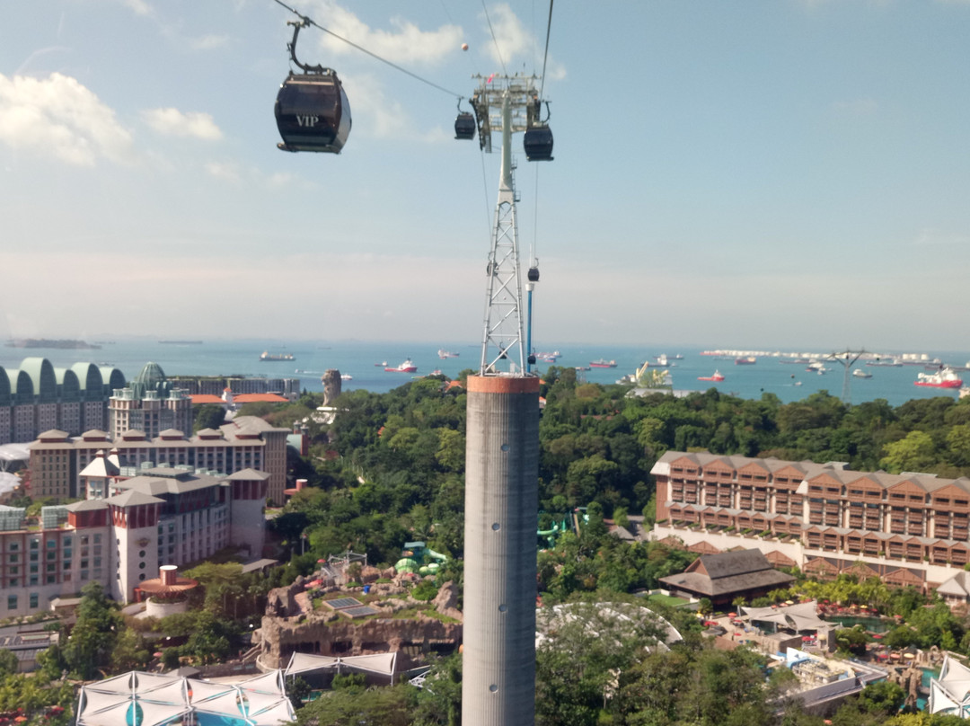 新加坡缆车景点图片