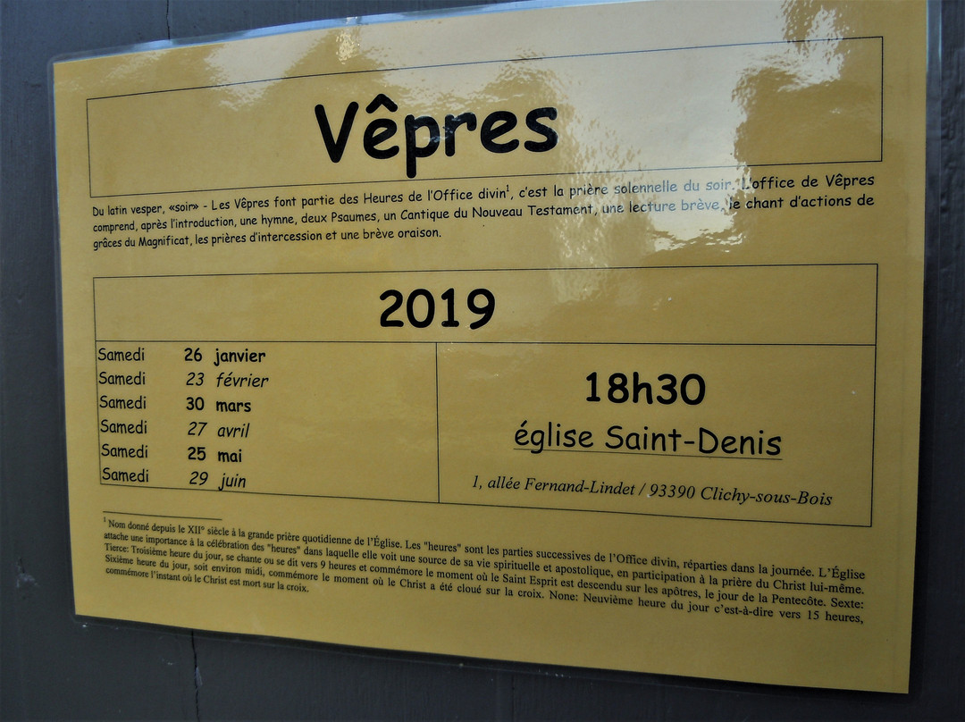 Eglise Saint-Denis-Clichy-Sous-Bois必去景点