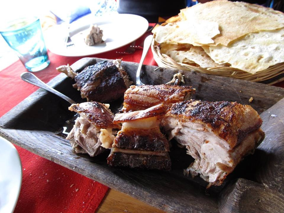 Oliena餐馆和美食-Su Gologone Restaurant
