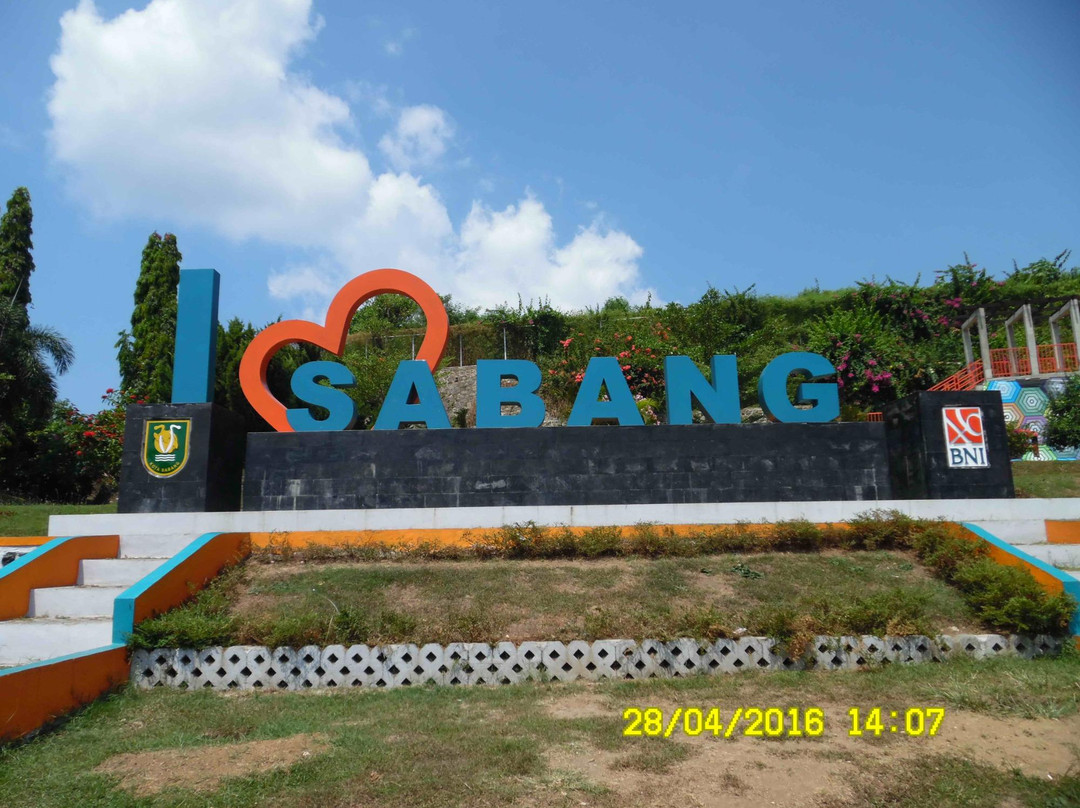 "I Love Sabang" Monument-Sabang必去景点