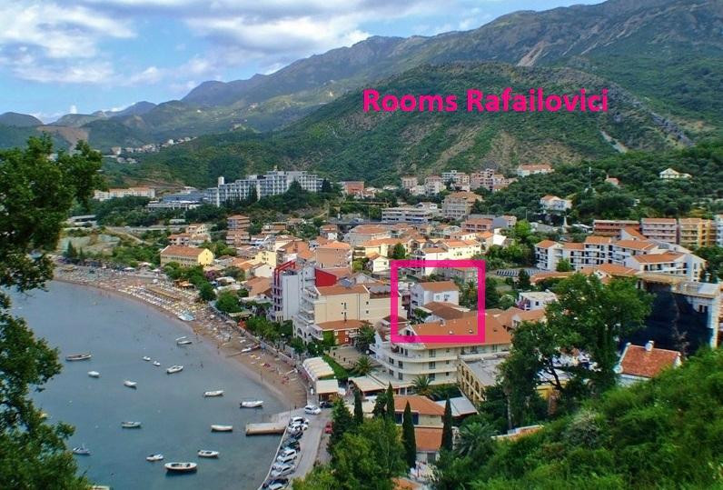 Rafailovici酒店住宿-Rooms Rafailovici